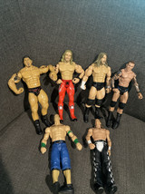 Mattel WWE Wrestling Action Figure Lot Of 6 From 2003/2011 Triple H, Bau... - £40.96 GBP