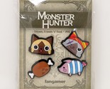 Official Monster Hunter Limited Edition Felynes Friends Food PVC Rubber ... - $34.99