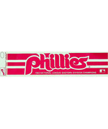 MLB Phila Phillies Bumper Sticker - 1983 Nat&#39;l League East Div Champs Pr... - £5.66 GBP