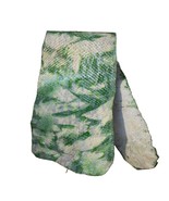 a lot of TWO authentic Aurora Salmon Skins Leather Lifted Scales Green - $26.73