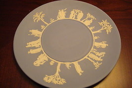 Wedgwood Blue Jasperware plate,mythological figures [a*4-1] - $44.55