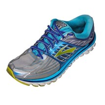 Brooks Glycerin 14 Running Shoes Womens 10 Gray Blue DNA Sneakers Athletic  - £35.97 GBP