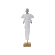Mango Wood Angel Sculpture 18.5&quot;H - 790829 - €73,53 EUR