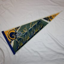St. Louis Rams 12&quot;x29&quot; Full-Sized WinCraft Sports Pennant NFL Game Day D... - £11.82 GBP