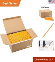 Durable Wood-Cased HB Pencils - 576 Pencils Ideal for Drawing &amp; Writing - $60.00