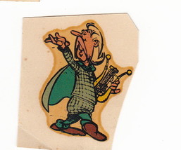 Original 60&#39;s Asterix Obelix Telecalco Jesco Bardo Decal with Harp-
show orig... - £10.20 GBP