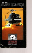 Fly the Black Beauties - Sunshine Helicopters Maui &amp; the Big Island (VHS) Hawaii - £15.85 GBP