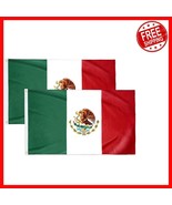 Celebrate with DANF Mexico Flags 2 Pack - 3x5 Ft Polyester, Great for Pa... - $37.17 CAD