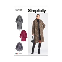 Simplicity Sewing Pattern 11671 Coat Jacket Misses Size 4-12 - £10.82 GBP