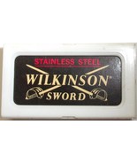 Vintage Stainless Steel Wilkinson Sword Razor Blades With Blades  - $6.80 CAD