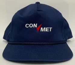 Con Met Blue Snapback Hat YoungAn Hat Co One Size Fits All - $15.83