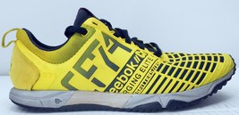 Reebok Shoe Crossfit Womens Size 5 Athletic Cross Fit Yellow CF74 Elite - £14.78 GBP