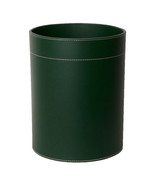 Shwaan Cylindrical Round Leather Trash Can Harness Leather Home Improvem... - £115.65 GBP+