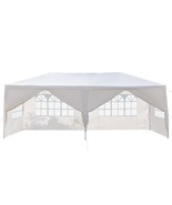 Outdoor Gazebo Party Tent 10 X 20&#39; With 6 Side Walls Wedding Canopy Cate... - $131.99