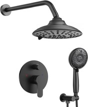 Embather Black Shower Faucets Sets Complete, Shower Fixtures With 8 Function - £216.99 GBP