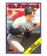 1988 Topps #300 Don Mattingly New York Yankees - £0.69 GBP