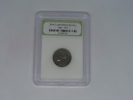 Early Jefferson Nickel 1938 - 1976 INB Certified Slabbed Coin Collectors Choice - £7.59 GBP