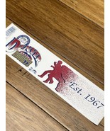Vintage Denver Nuggets Bumper Sticker Official NBA Basketball Trench  11... - $8.14 CAD