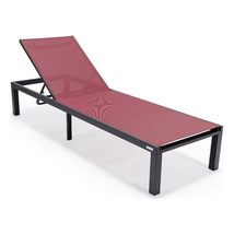 LeisureMod Marlin Powder Coated Frame ChairMarlin Poolside Outdoor Patio... - $3,567.46 MXN