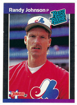 1989 Donruss #42 Randy Johnson Montreal Expos Rated Rookie - £1.08 GBP