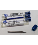 Lot of 4 NEW GARR 01510 2 Flute 1mm Center Cut Square Stub Carbide Endmills - $52.90 CAD