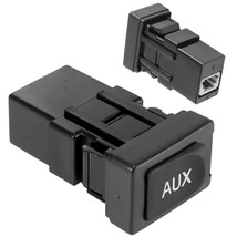 Aux Port Replacement - Compatible With 2005-2012 Toyota Prius Yaris Fj Cruiser L - £23.59 GBP