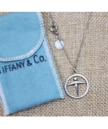 Tiffany &amp; Co VTG 1979 Manpower Sterling Pendant Complete w/Signed Chain ... - $3,618.72 MXN