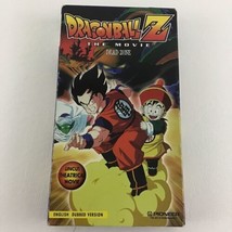 Dragon Ball Z The Movie VHS Tape Dead Zone Anime Vintage 2000 Funimation - £16.97 GBP