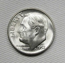 1952-S Roosevelt Dime GEM UNC Coin AD831 - £13.19 GBP