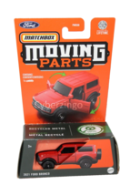 1:64 Matchbox Moving Parts 2021 Ford Bronco Red Diecast Car BRAND NEW - £7.01 GBP