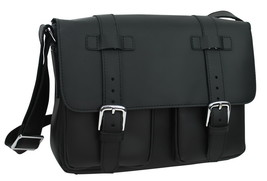 Vagarant Traveler Full Grain Leather Casual Messenger Bag L73.Black - £339.03 GBP