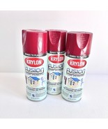 THREE Krylon 2325 GLOSS BURGUNDY Fusion For Plastic Aerosol Spray Paint ... - €60,57 EUR THREE Krylon 2325 GLOSS BURGUNDY Fusion For Plastic Aerosol Spray Paint ... - €60,57 EUR