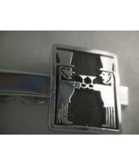 Shields Tie Clip depicting men toasting w/ Champagne Glasses &amp; Top Hats ... - £14.14 GBP