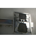 Shields Tie Clip depicting men toasting w/ Champagne Glasses &amp; Top Hats ... - $17.99