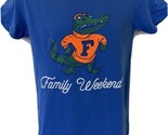 Florida GatorsT Shirt Womens Size S Blue  Short Sleeve Crew Neck Family ... - £4.89 GBP