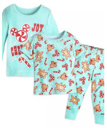 DISNEY Store MICKEY MOUSE HOLIDAY TREATS 3pc Toddler Sleep Set New 18 or... - £23.50 GBP
