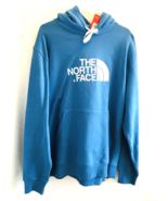 NEW The North Face Light Blue Sweatshirt Hoodie Pullover Size XXL Mens NWT - £51.93 GBP