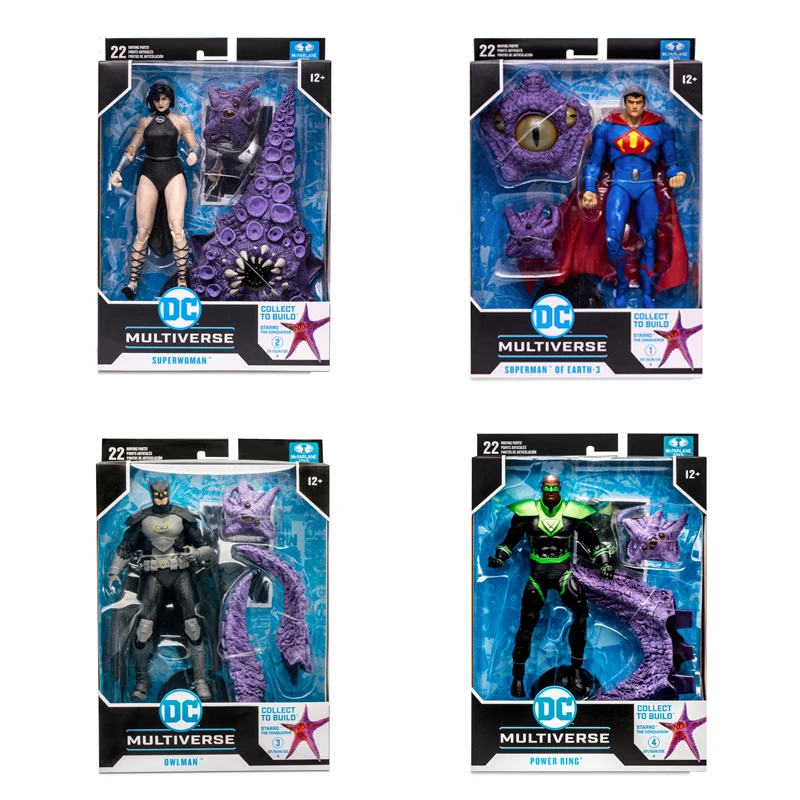 100% Original Mcfarlane Toys Dc Multiverse Superwoman Crime Syndicate Superman - £495.08 GBP