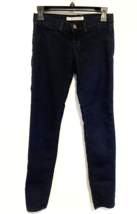 J Brand Skinny Pitch Dark Blue Skinny Jeans Denim Low Rise Size 24 x 27 ... - $10.35