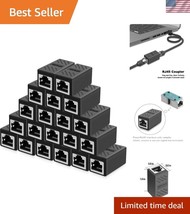 20-Pack Shielded RJ45 Couplers for Cat7/Cat6/Cat5e Ethernet - Female to ... - $1,120.91 MXN