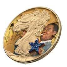 1 Oz Silver Coin 2019 $1 Liberty Music Superstar Louis Armstrong Trumpet Drusy - £102.33 GBP