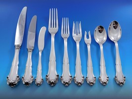 Grande Imperiale by Buccellati Italy Silver Flatware Set Service 108 pcs Dinner - £47,468.94 GBP