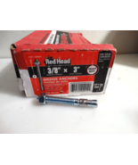 Red Head 3/8&quot; x 3&quot; Concrete Wedge Anchors  39 pcs - $19.80