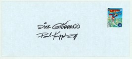 Paul Kupperberg &amp; Dick Giordano SIGNED 2006 SDCC Debut Supergirl #1 Art Stamp - £31.57 GBP