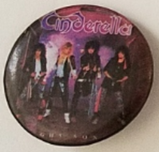 Vintage 1-1/2&quot; pinback button: CINDERELLA - £3.95 GBP