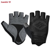 Santic Men&#39;s Cycling Gloves Summer Short Finger Cycling Gloves Outdoor  Shock Ab - £96.48 GBP