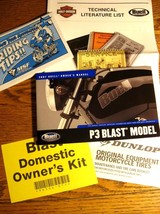 2007 Buell P3 Blast Owner&#39;s Owners Manual Kit, 5 pcs, New in Wrap  - £27.99 GBP