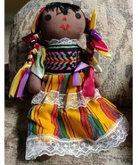 Handcrafted Original African Doll in native dress - $12.33 CAD