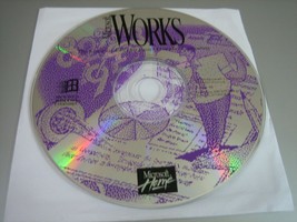 Vintage Microsoft Works - Home Version (PC, 1994) - Disc Only!!! - £4.29 GBP