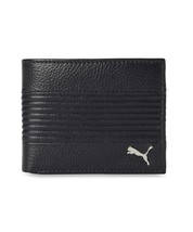 Portefeuille hérité en cuir véritable noir Puma - élégant et fonctionnel le j... - £64.14 GBP